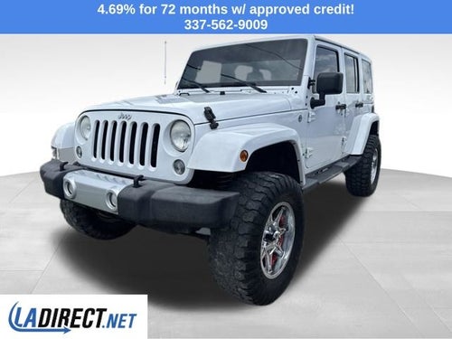 2014 Jeep Wrangler Unlimited Sahara