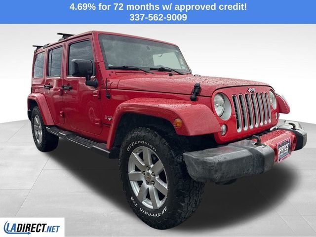 2016 Jeep Wrangler Unlimited Sahara