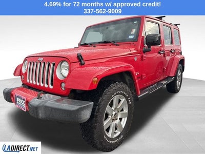 2016 Jeep Wrangler Unlimited Sahara