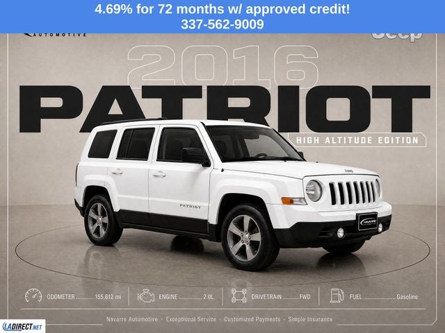 2016 Jeep Patriot High Altitude Edition