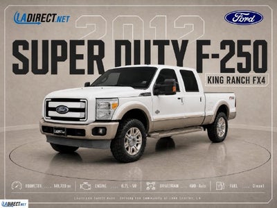 2012 Ford Super Duty F-250 SRW King Ranch