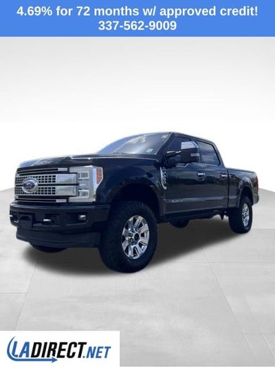 2018 Ford Super Duty F-250 SRW Platinum