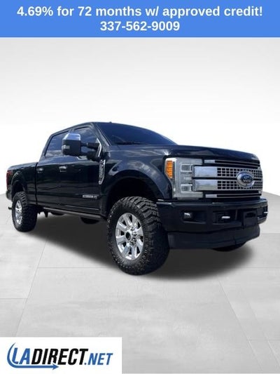 2018 Ford Super Duty F-250 SRW Platinum