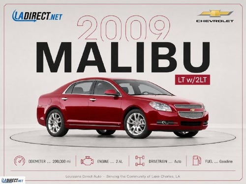 2009 Chevrolet Malibu LT w/2LT