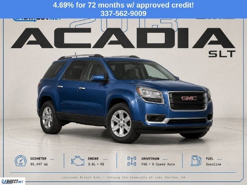 2013 GMC Acadia SLT
