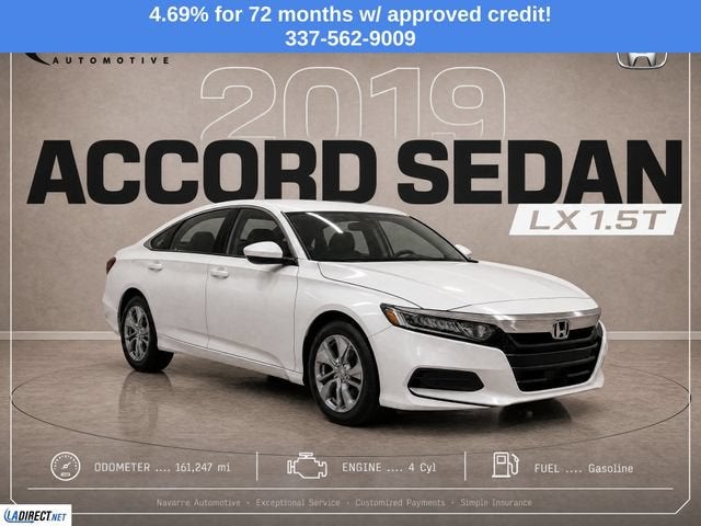 2019 Honda Accord Sedan LX 1.5T
