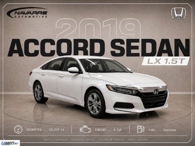 2019 Honda Accord Sedan LX 1.5T