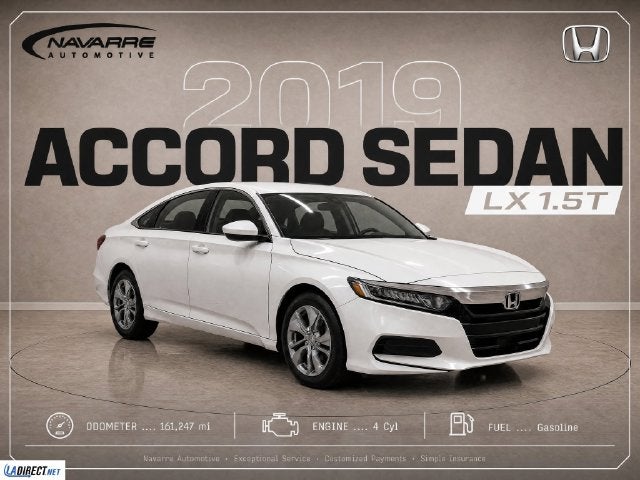 2019 Honda Accord Sedan LX 1.5T