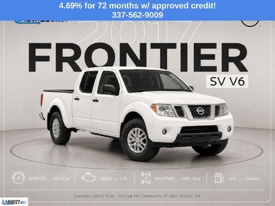 2017 Nissan Frontier SV V6