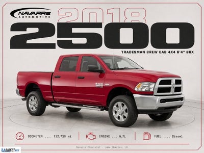 2018 RAM 2500 Tradesman