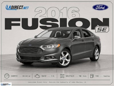 2016 Ford Fusion SE