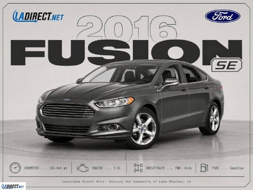 2016 Ford Fusion SE