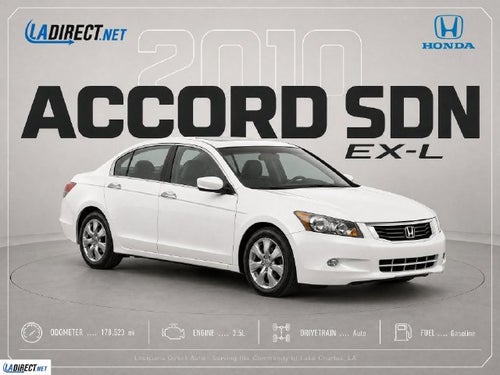 2010 Honda Accord Sdn EX-L