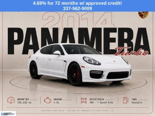 2014 Porsche Panamera Turbo